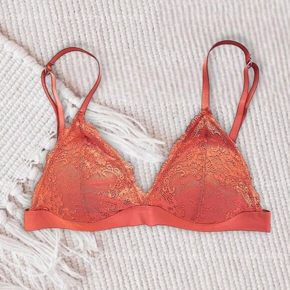 🔆 Host Pick - Joe Fresh Intimates Lace Overlay Bra in size Small NWOT - Picture 1 of 16